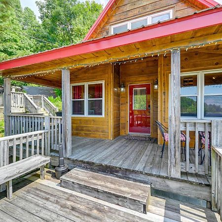 Warm And Cozy Cabin With Deck On Top Of The Blue Ridge Fancy Gap Zewnętrze zdjęcie