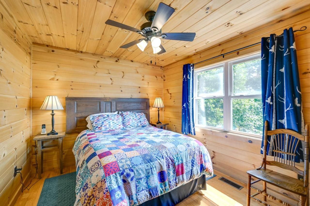 Warm And Cozy Cabin With Deck On Top Of The Blue Ridge Fancy Gap Zewnętrze zdjęcie