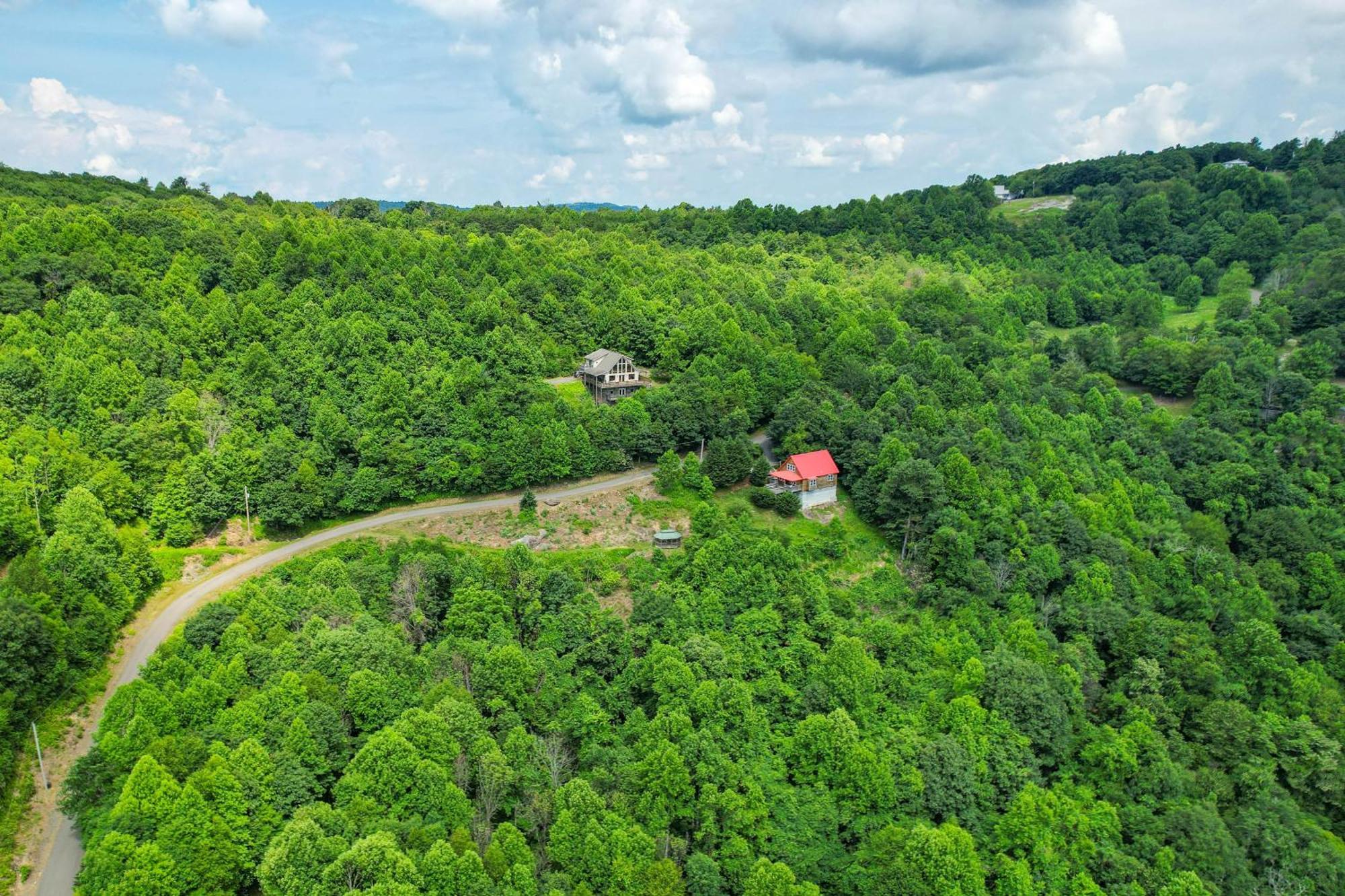 Warm And Cozy Cabin With Deck On Top Of The Blue Ridge Fancy Gap Zewnętrze zdjęcie